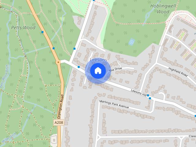 Leesons Hill Chislehurst BR7