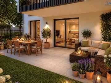 LEGUAN | Wohnen am Grün – Gartenwohnung mit Terrasse