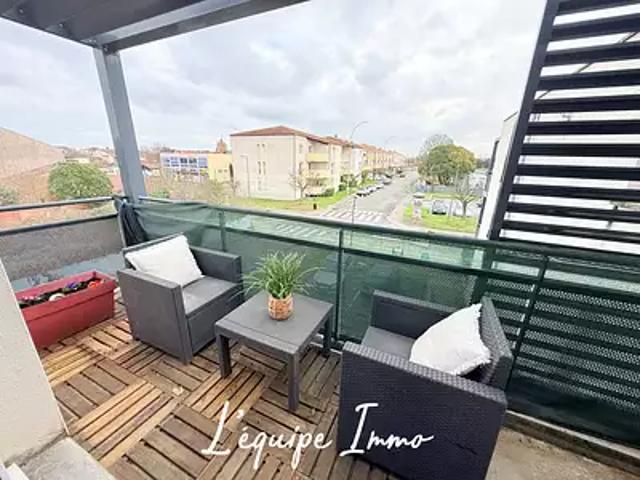 Léguevin 31490 Achat / Vente appartement 2 pièces t2 au dernier étage