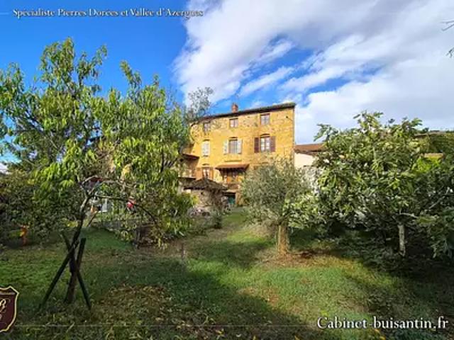 Légny 69620 Achat / Vente maison 12 pièces t12