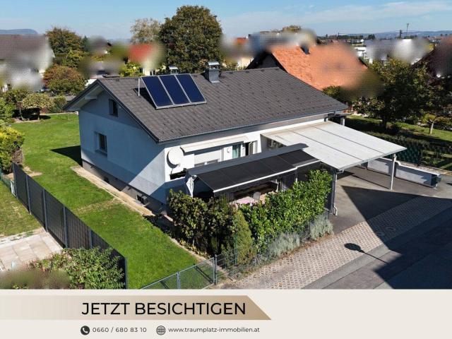 Leibnitz/Tillmitsch! Charmantes Einfamilienhaus mit Garten, Terrasse & Carport