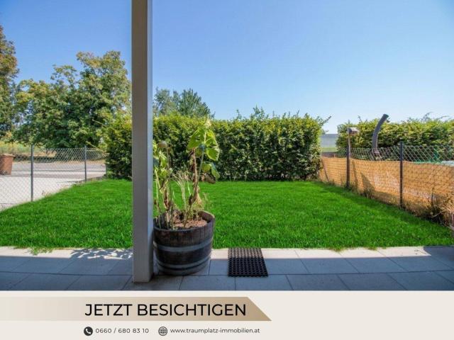 Leibnitz/Vogau! Neuwertige 3,5 Zi Gartenwohnung mit Terrasse & 2 Stellplätzen