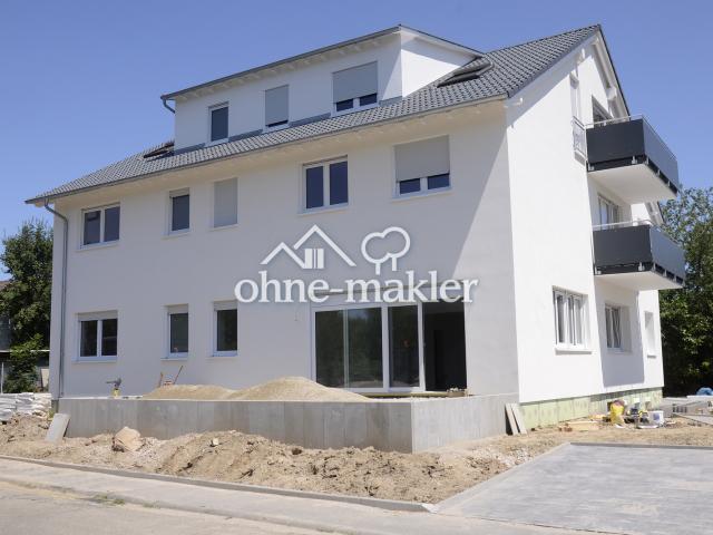 Leimen, ab sofort, 2 ZKB, 58 qm, Bodenheizung, privat, schöner Ausblick, Einbauküche