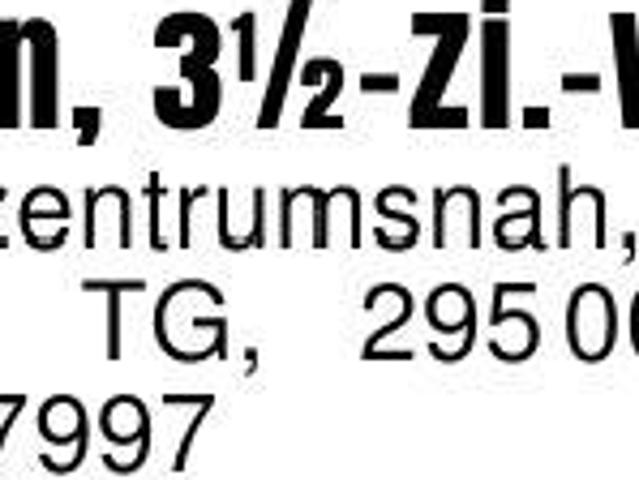 Leingarten, 3 1/2 Zi. Whg.76,5 m², zentrumsnah, EG, Terrasse, EB