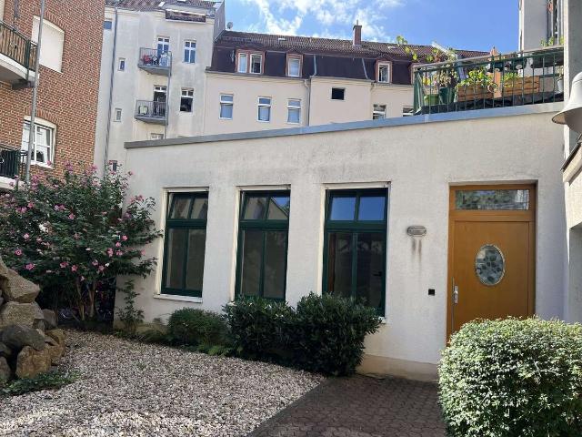 Leipzig im hippen Osten! Atrium Whg. mit sep. Eingang in ruhiger & zentraler Lage von Leipzig