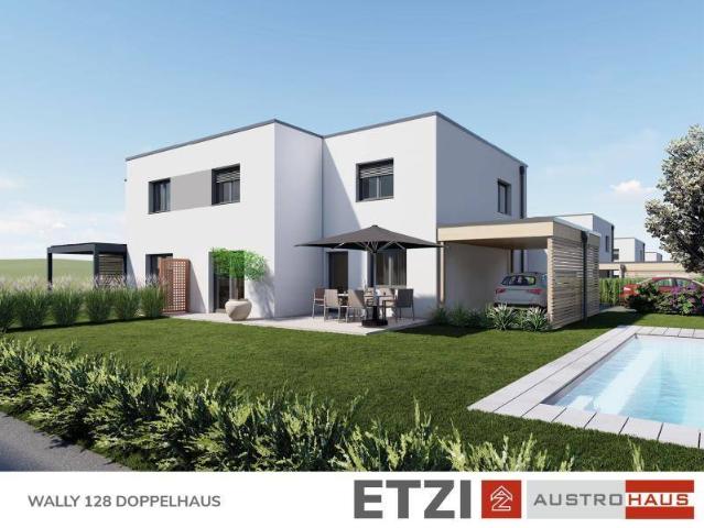 LEISTBARE DOPPELHAUSHÄLFTE mit Grundstück in Wieselburg ab € 395.000