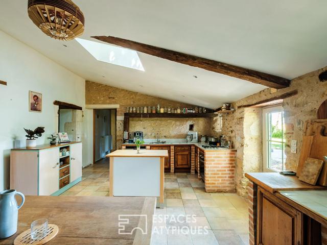 L'élégance rustique: Vaste domaine familial et ses gîtes da. 410m² La Ferrière en Parthenay