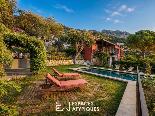 L'épure et l'infini: lieu de vie hors normes à Beausoleil 225m² Beausoleil