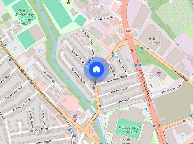 Leppings Lane, Sheffield, S6