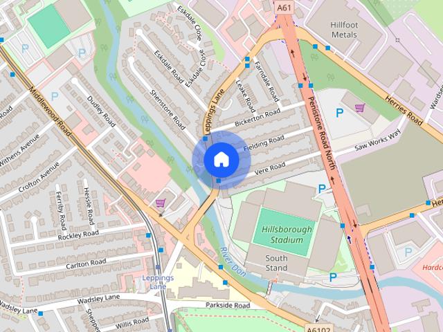 Leppings Lane, Sheffield, S6
