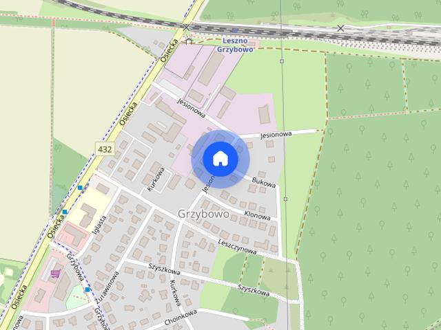Leszno Jesionowa 46m2 z miejscem parkingowym