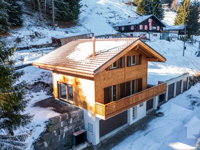 Les Cerniers, neues Chalet sofort verfügbar
