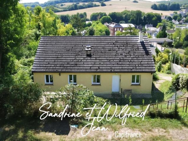 Maison 6 chambres ⚡ vue vallée + visite virtuelle & drone – Les Andelys