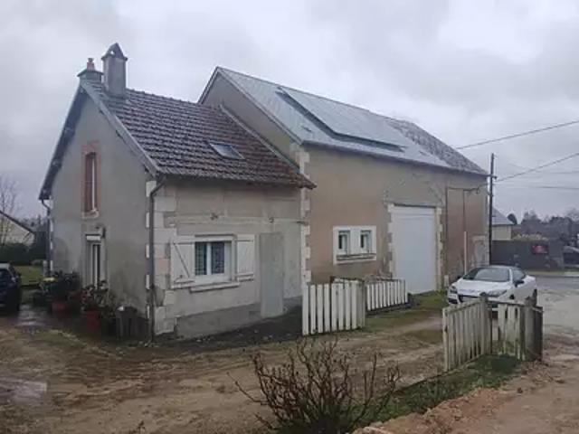 Les Aix d'Angillon 18220 Achat / Vente maison 3 pièces t3 jardin terrasse
