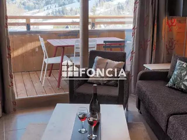 Les Avanchers Valmorel 73260 Achat / Vente appartement 3 pièces t3 terrasse