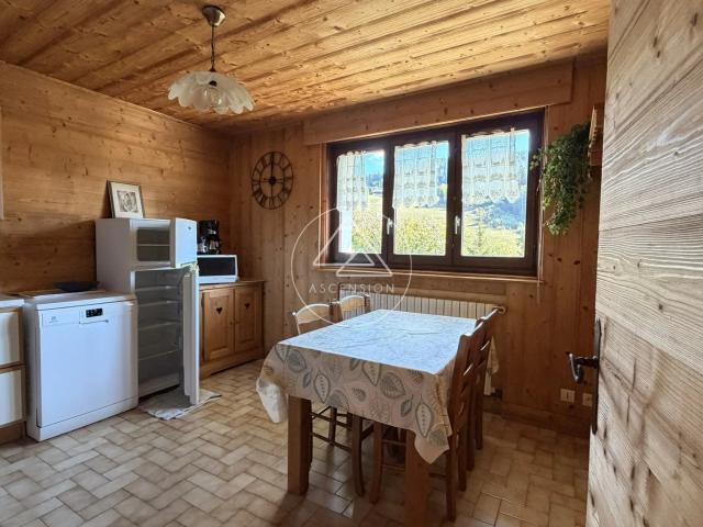 Les Gets – Appartement T2 à réhabiliter avec terrasse 41m² Les Gets