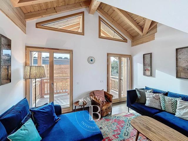 Les Gets – Chalet Neuf de 132 m² – 4 Chambres En Suite – Vue. 131m² Les Gets