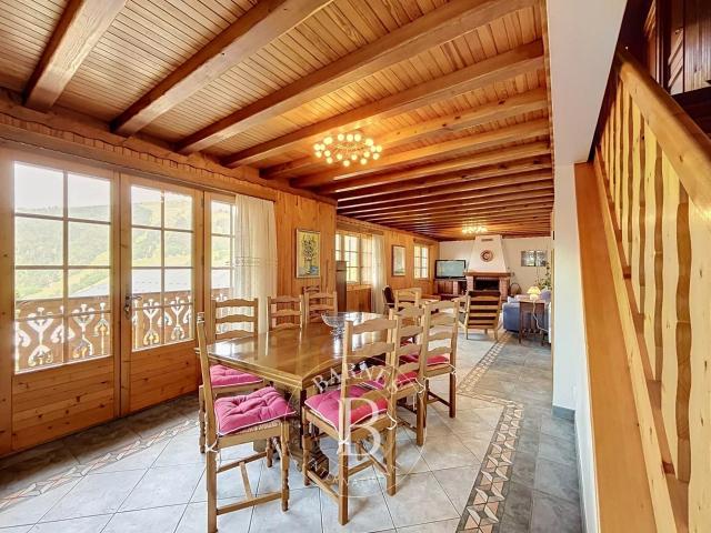 Les Gets – Les Chavannes – Chalet avec retour à skis, vue pa. 188m² Les Gets