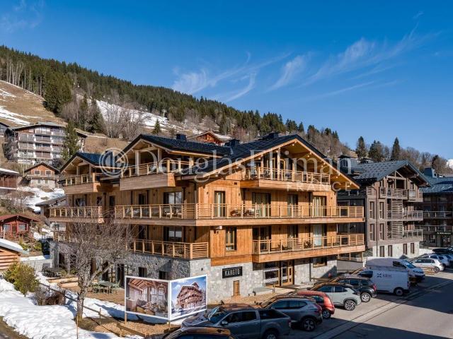 LES GETS Studio avec une terrasse orientée est aux Gets 19m² Les Gets