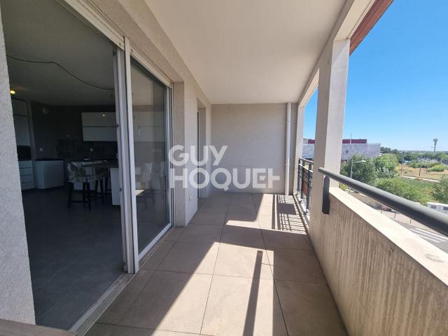 Les Grisettes T3 66 m2 clim chambres/séjour + balcon couvert 11m2