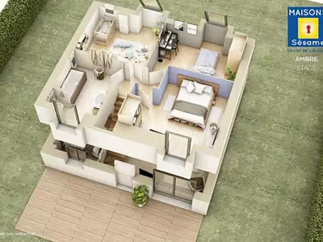 Les Ecrennes 77820 Programme neuf maison neuf à vendre 5 pièces