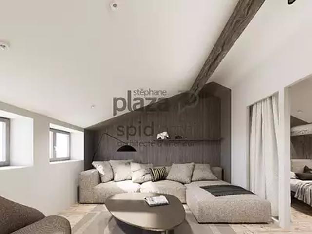 Les Fins 25500 Achat / Vente appartement 3 pièces t3 au dernier étage