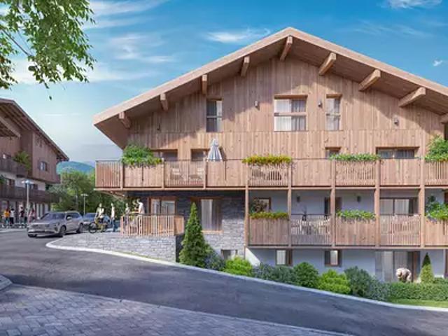 Les Houches 74310 Programme neuf appartement neuf à vendre t2 PTZ
