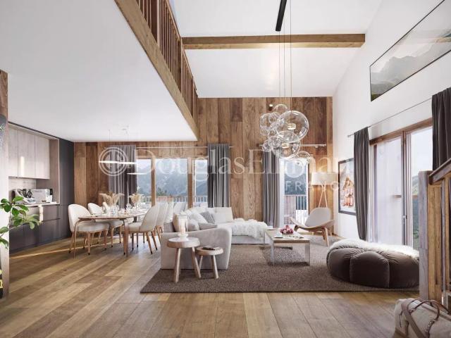 LES HOUCHES — Nouvel appartement en duplex de 4 chambres 125m² Les Houches