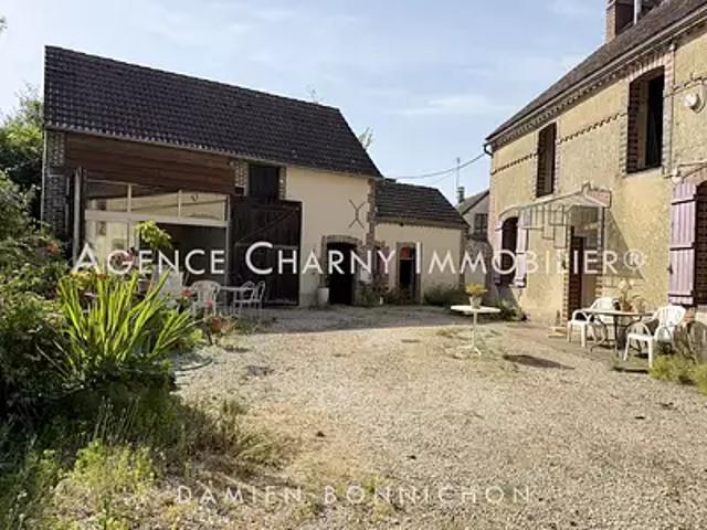 Les Ormes 89110 Achat / Vente maison 8 pièces t8 jardin cave