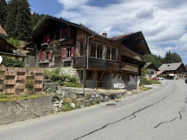 Les Mosses, freistehendes Chalet mit 5,5 Zimmern