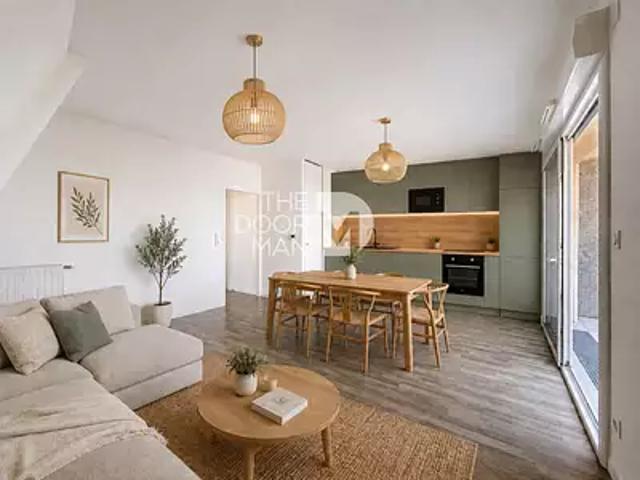 Les Sorinières 44840 Achat / Vente appartement 3 pièces t3 au dernier étage balcon