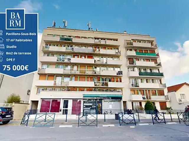 Les Pavillons sous Bois 93320 Achat / Vente appartement 1 pièce t1