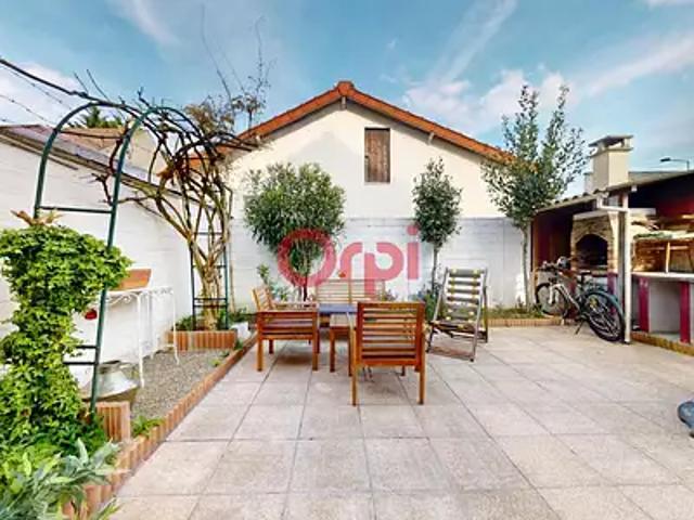 Les Pavillons sous Bois 93320 Achat / Vente maison 4 pièces t4 jardin terrasse
