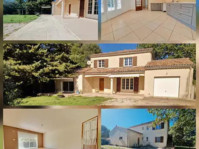 Les Tourrettes 26740 Achat / Vente maison 7 pièces t7 terrasse
