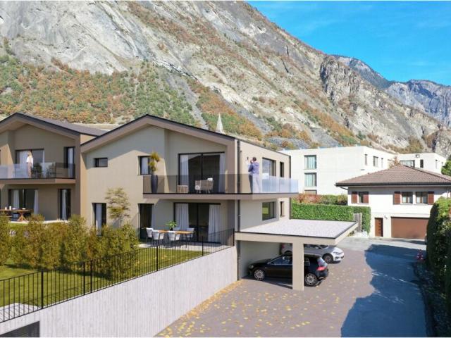 Les Vignobles de l'Arche 4.5 pces dans immeuble de 4 appartements