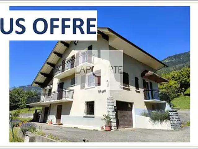 Les Villards sur Thônes 74230 Achat / Vente maison 8 pièces t8 jardin terrasse