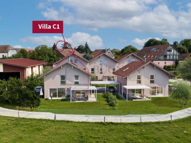 LES VILLAS DU GRAND PRÉ Villa mitoyenne de 4.5 pièces – Lot C1
