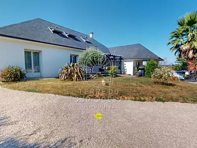 Lescar 64230 Achat / Vente maison 6 pièces t6 au dernier étage piscine