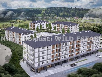 Nowoczesne 3 pokojowe mieszkanie w Lesku – stan deweloperski