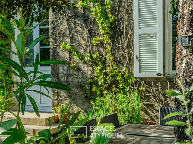 L'esprit campagne à Chantenay: Bâtisse de caractère et jardin intimiste