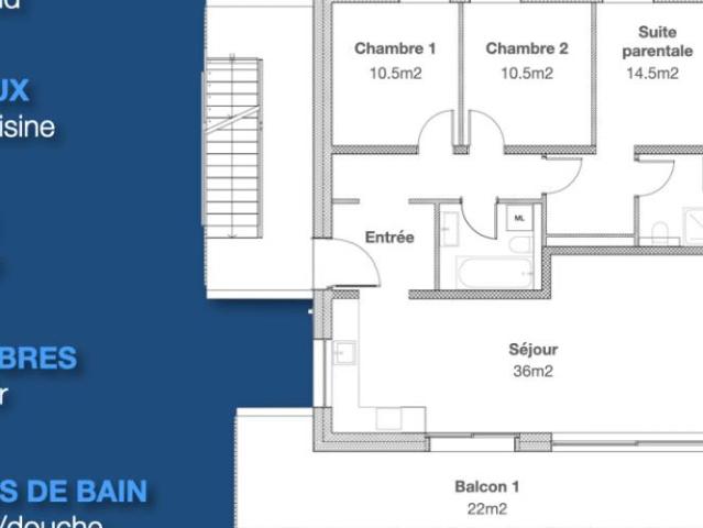 Letzte 4.5 Zimmer Wohnung verfügbar, exklusive Residenz mit 3 Wohnungen in Prilly
