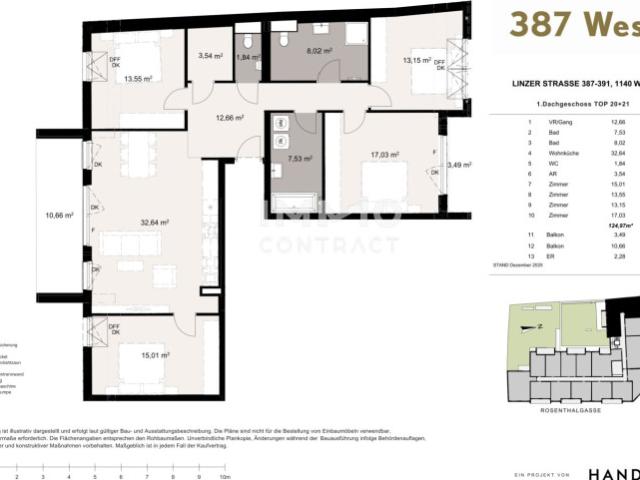 Mehr Platz. Mehr Freiheit. 125 m² mit 5 Zimmern & geschenkter Küche