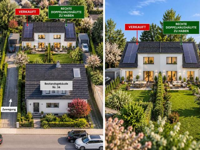 Letzte Doppelhaushälfte in Ratingen Lintorf – 124 m² Wohntraum mit genehmigter Bauvoranfrage!
