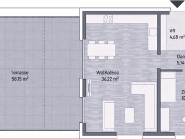 Letzte Wohnung !Graz, Jakomini! Neubauprojekt: Exklusive Eigentumswohnung 80m² mit Terrasse! Provisionsfrei