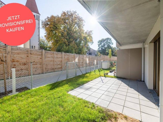Letzte verfügbare Top im Projekt! Gemütliche 2 Zimmer Gartenwohnung | Praxis Büro Möglichkeit | Nord Ost Ausrichtung