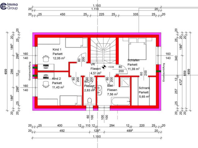 LETZTES Neubau Einfamilienhaus! Neubau Marchtrenk 114m² | Landesförderung möglich! I Keller möglich!