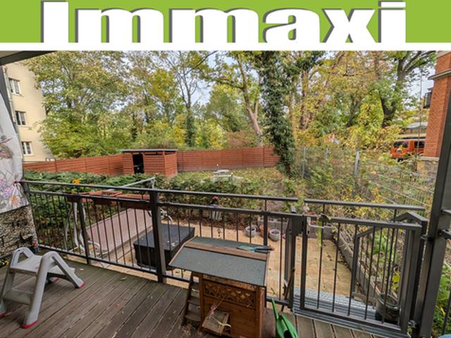 LEUTZSCH + 2 RAUM WOHNUNG + ERDGESCHOSS + FUSSBODENHEIZUNG + BALKON+TERRASSE
