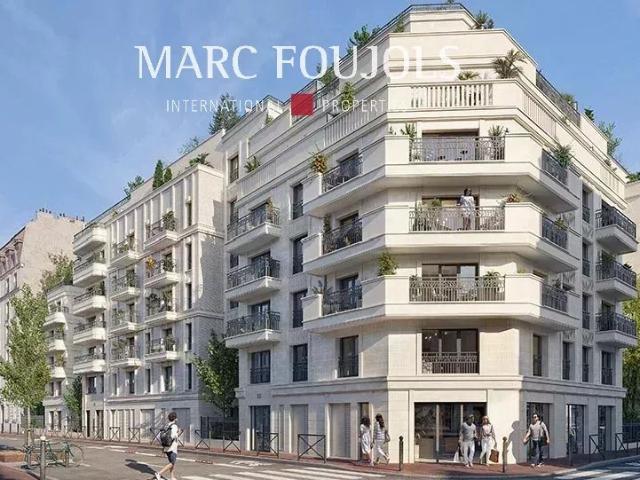 Levallois appartement 4 pièces traversant avec balcon, idé. 98m² Levallois Perret