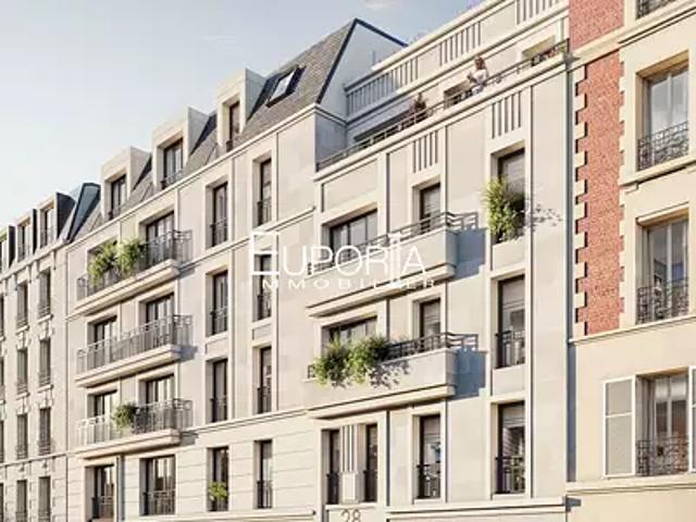 Levallois Perret 92300 Achat / Vente appartement 3 pièces t3 terrasse