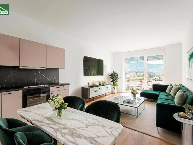 Ganz oben an ge kommen – Level Graz – Erstbezug mit urbanem Wohnflair